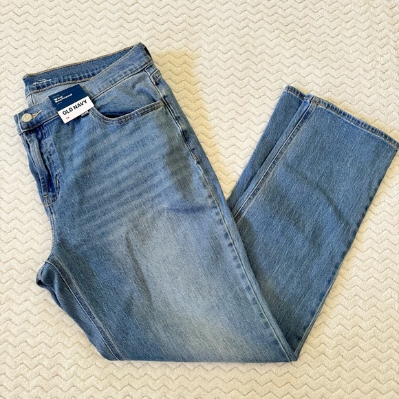 NWT OLD NAVY Mid rise WOW BOYFRIEND Ankle Denim Blue Jeans Size 14 - Picture 5 of 9